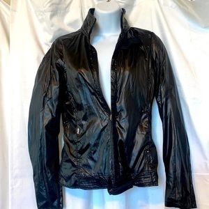 NWOT G-Star Raw windbreaker with exquisite hardware in all black XS
